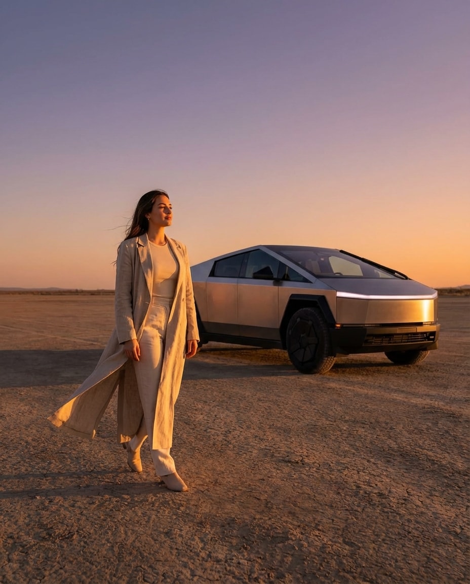 Tesla Cybertruck Photoshoot sample 2