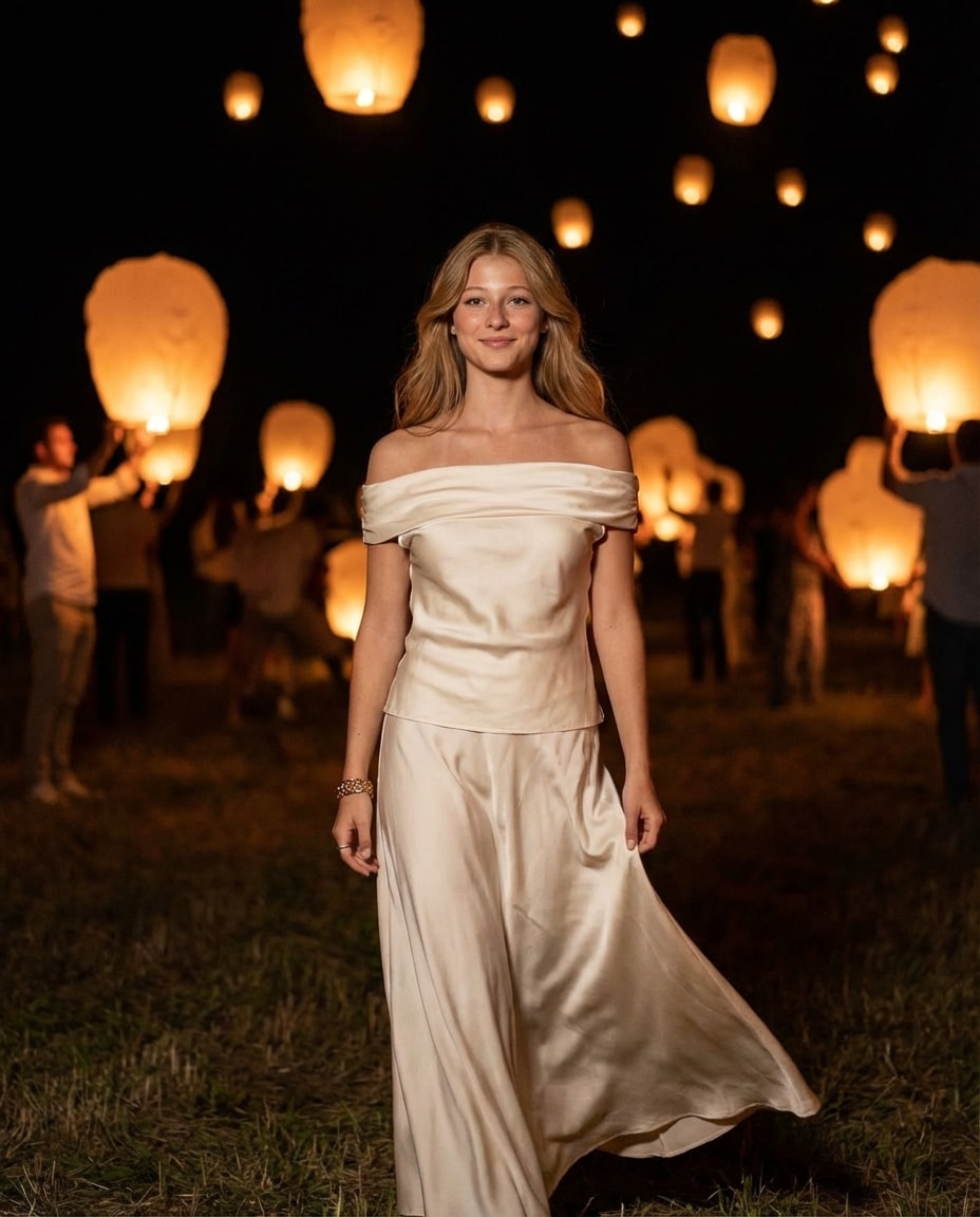 Floating lantern Photoshoot sample 2