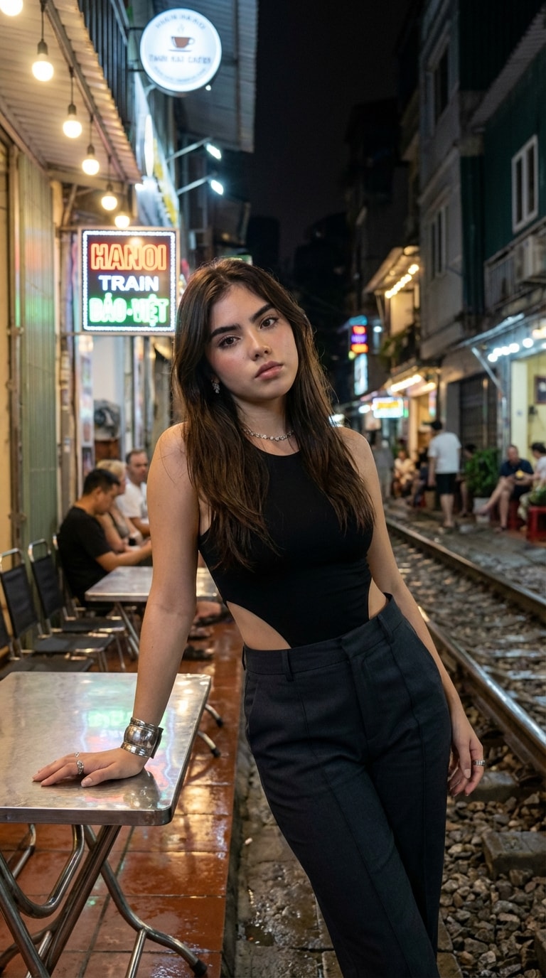 Hanoi Train Street  sample 3