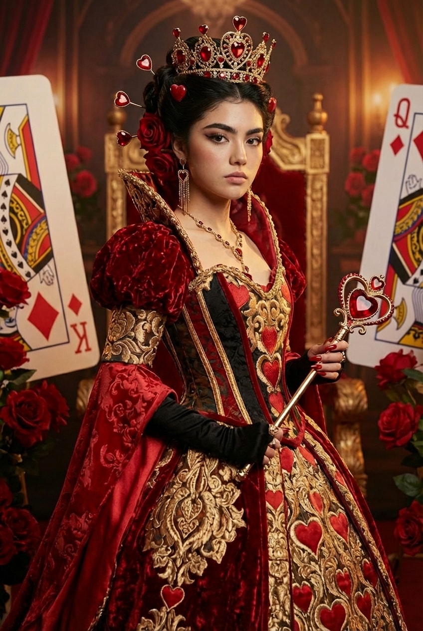 Queen of Hearts sample 1