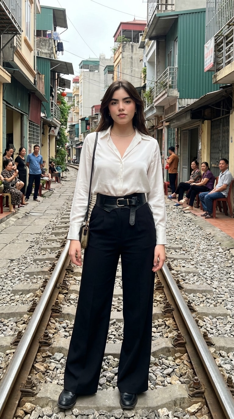 Hanoi Train Street  sample 2