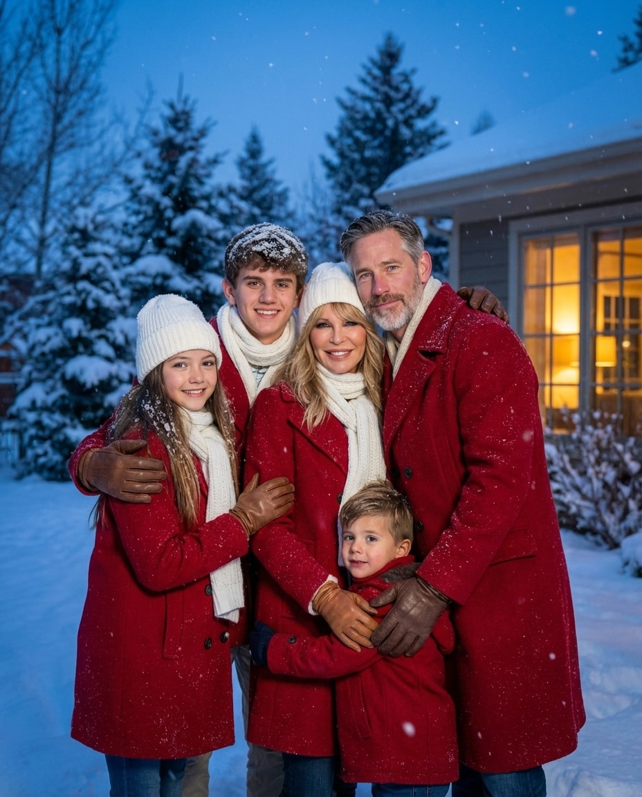 Christmas Family Portrait sample 1